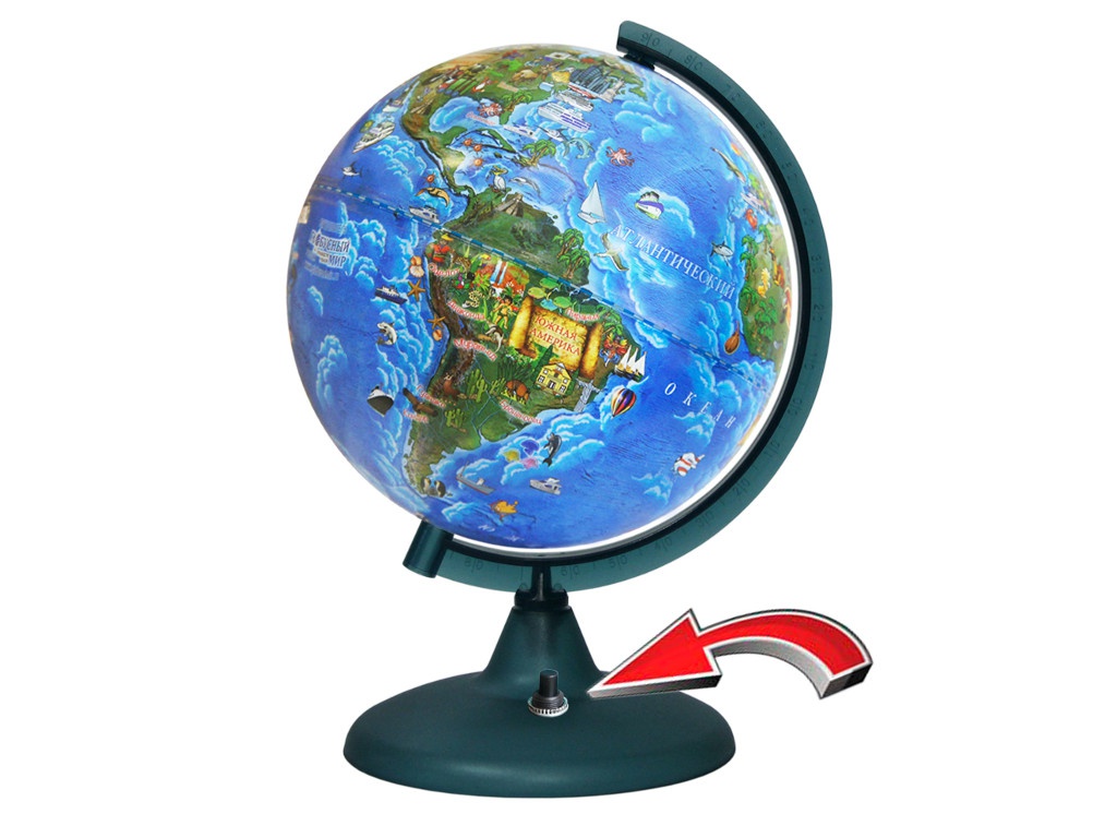 Глобус Глобусный Мир Детский 210mm 16005