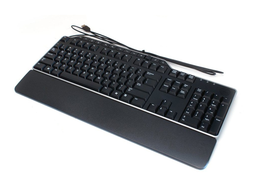 Клавиатура DELL KB522 Wired Business Multimedia Keyboard Black USB