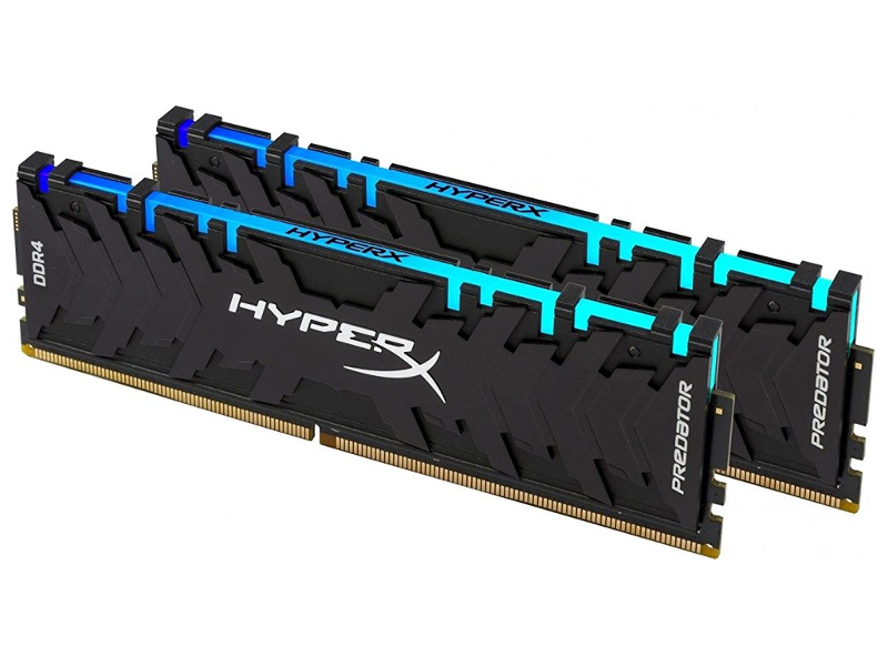 Модуль памяти Kingston HyperX Predator DDR4 DIMM 3200MHz PC4-25600 CL16 - 16Gb KIT (2x8Gb) HX432C16PB3AK2/16