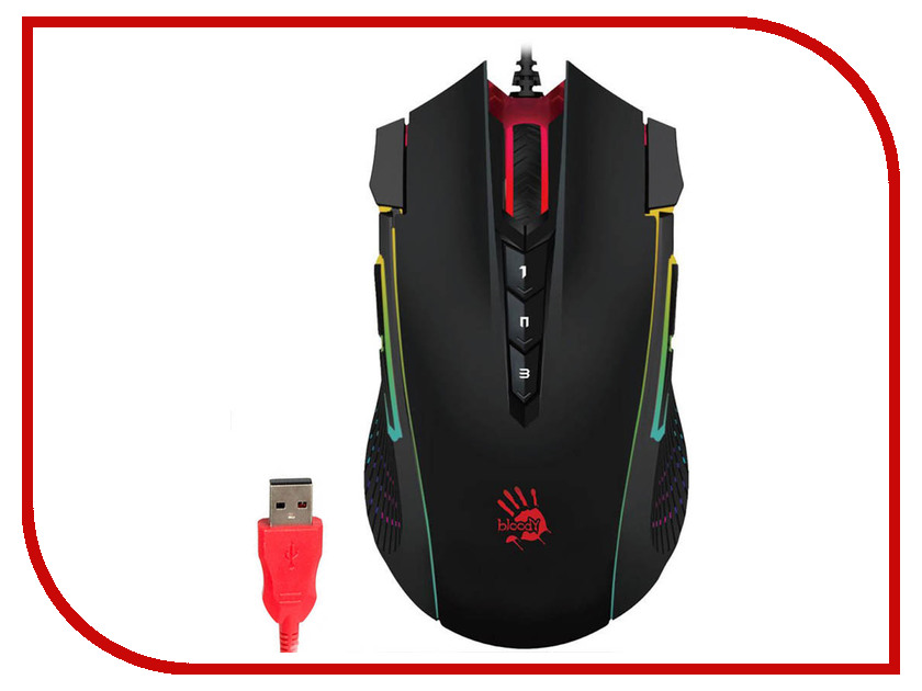 цены Мышь A4Tech Bloody J90 Black