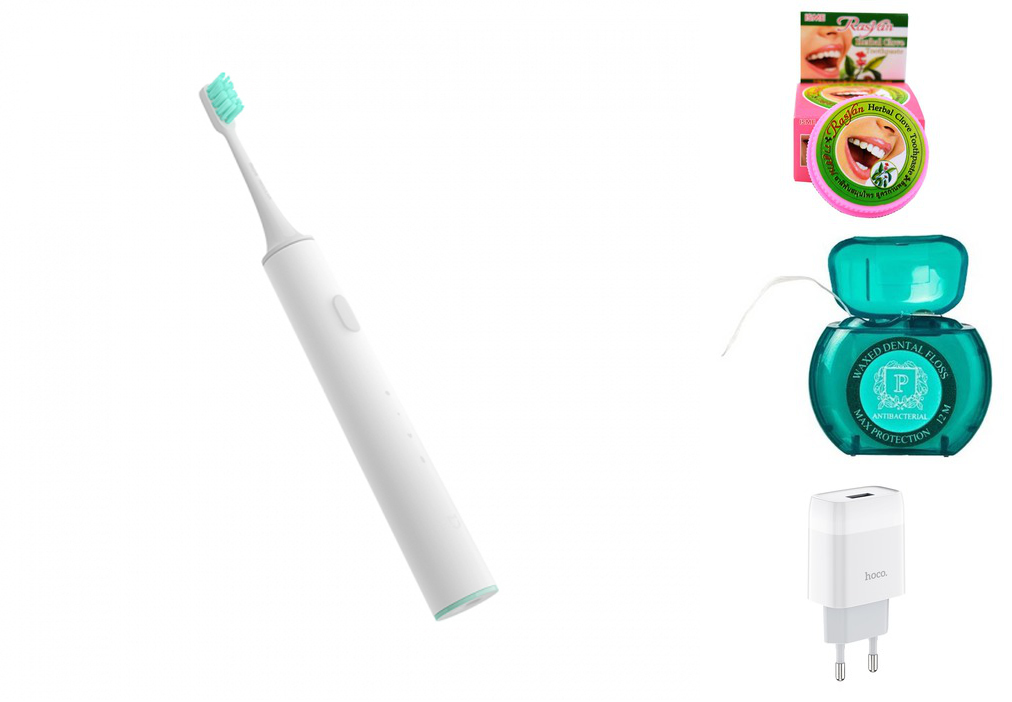 фото Зубная электрощетка xiaomi mijia sound wave electric toothbrush white выгодный набор + серт. 200р!!!