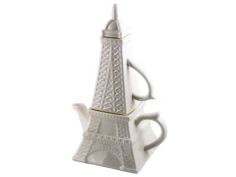 фото Заварочный чайник с кружкой эврика эйфелева башня 95312