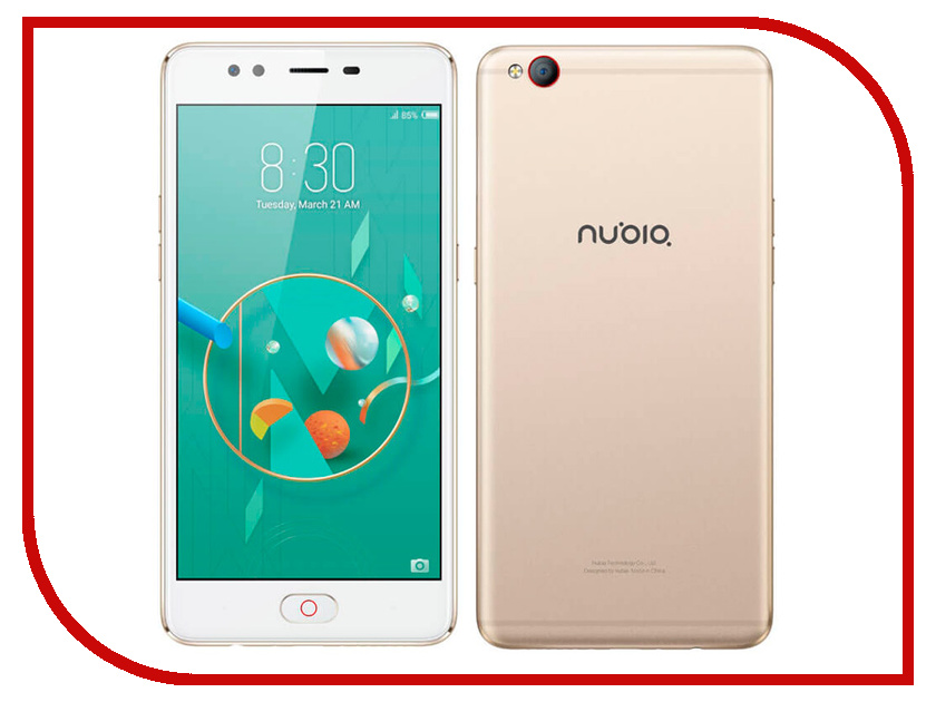 Сотовый телефон ZTE Nubia M2 Lite 64Gb RAM 3Gb Gold