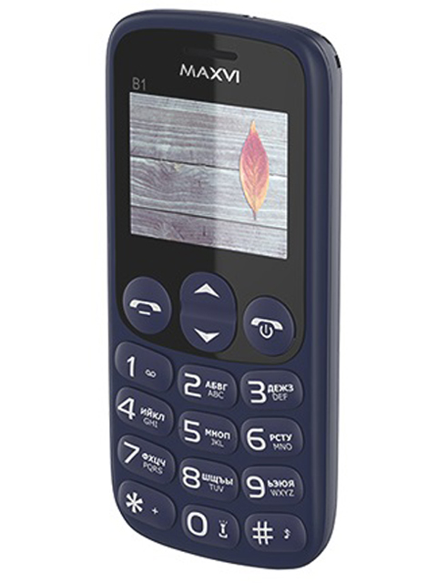 Сотовый телефон MAXVI B1 Blue