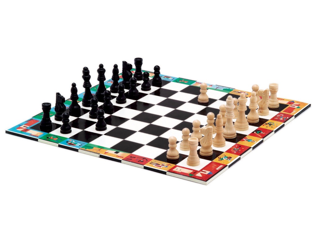 фото Игра djeco шахматы и шашки 05225