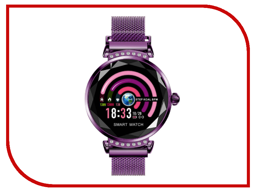 цена Умные часы ZDK H2 Purple