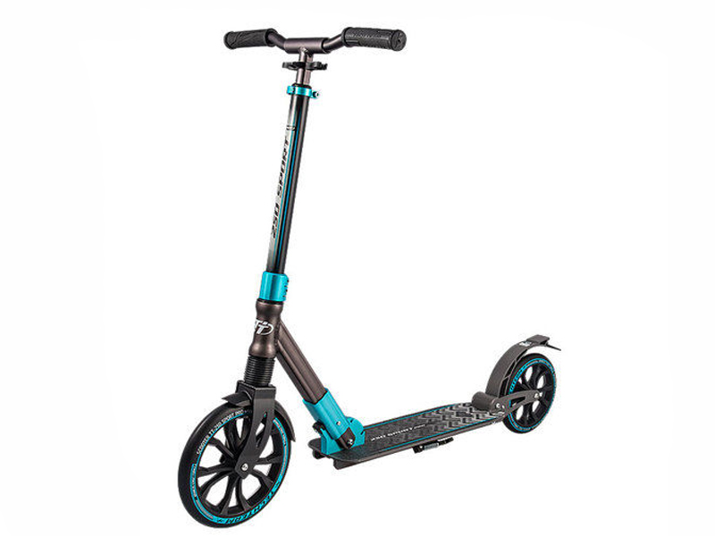 Самокат Tech Team TT-250 Sport Pro 2018 Black-Light Blue
