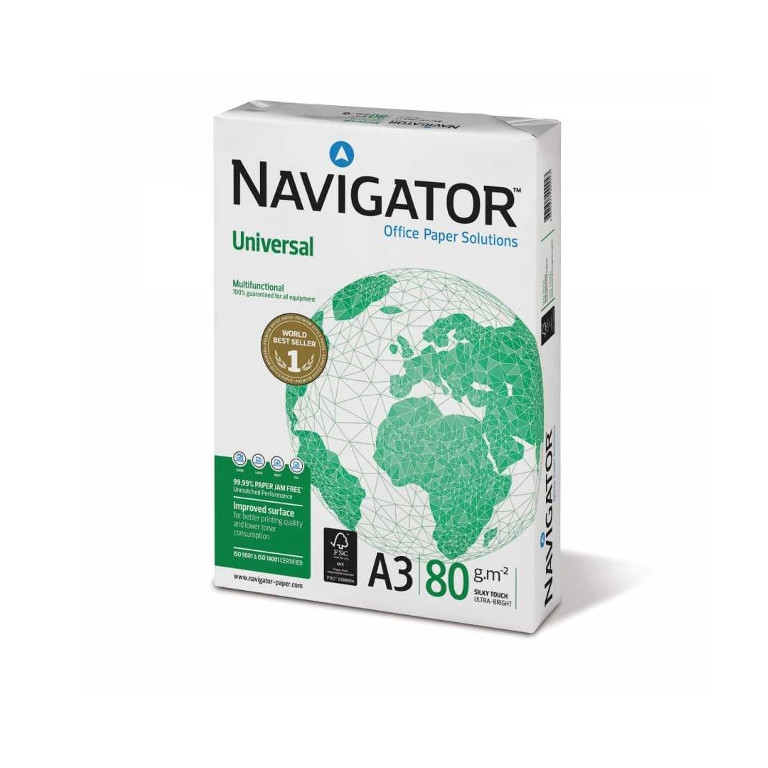 Бумага Navigator Paper Universal А3 80g/m2 500 листов