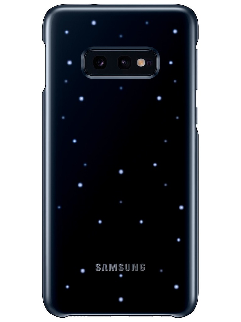 Аксессуар Чехол для Samsung Galaxy S10E LED Cover Black EF-KG970CBEGRU