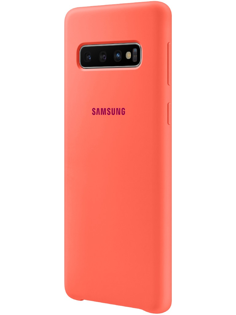 Аксессуар Чехол для Samsung Galaxy S10 Silicone Cover Pink EF-PG973THEGRU