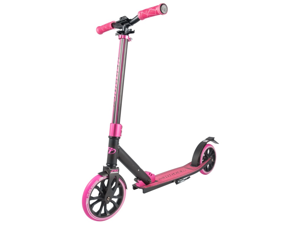 Самокат Tech Team 210 Jogger 2019 Black-Pink