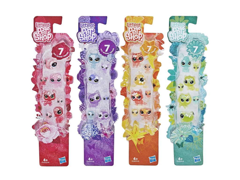 Игрушка Hasbro Littlest Pet Shop 7 цветочных петов E5149EU4
