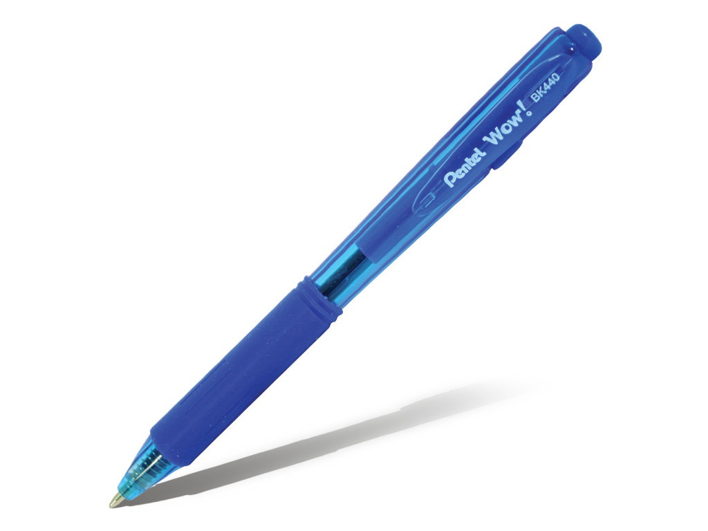 Ручка шариковая Pentel Wow 1mm Blue BK440-C