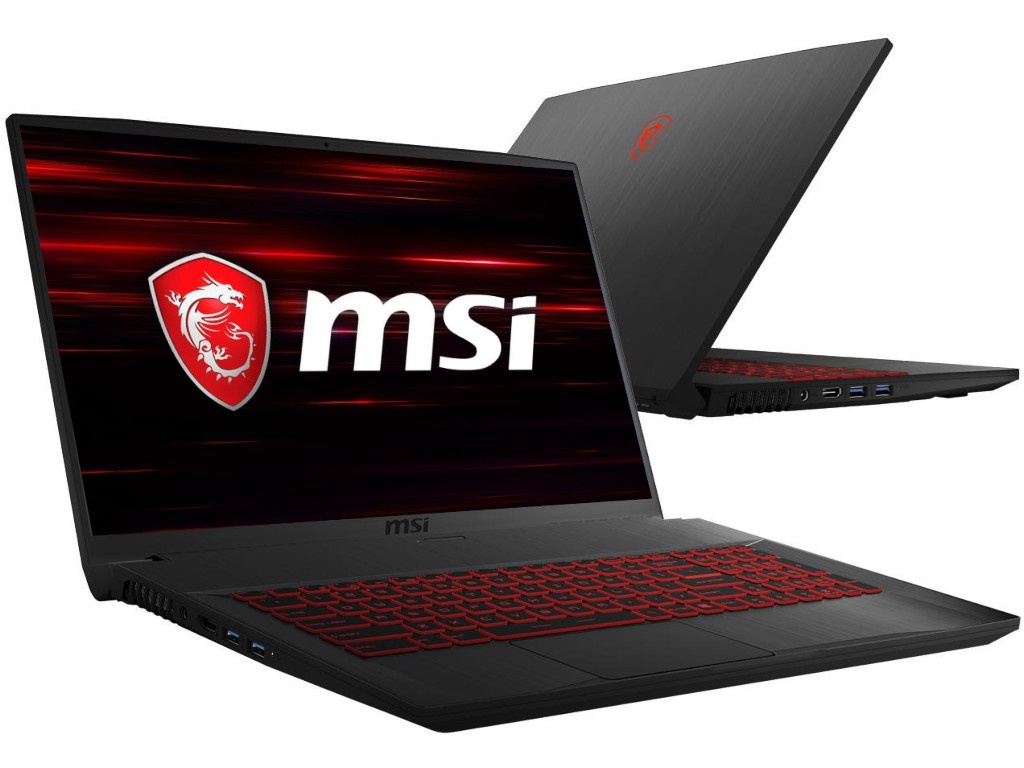 Ноутбук MSI GF75 8RC-208XRU 9S7-17F112-208 (Intel Core i5-8300H 2.3GHz/8192Mb/1000Gb/No ODD/nVidia GeForce GTX 1050 4096Mb/Wi-Fi/Bluetooth/Cam/17.3/1920x1080/DOS)
