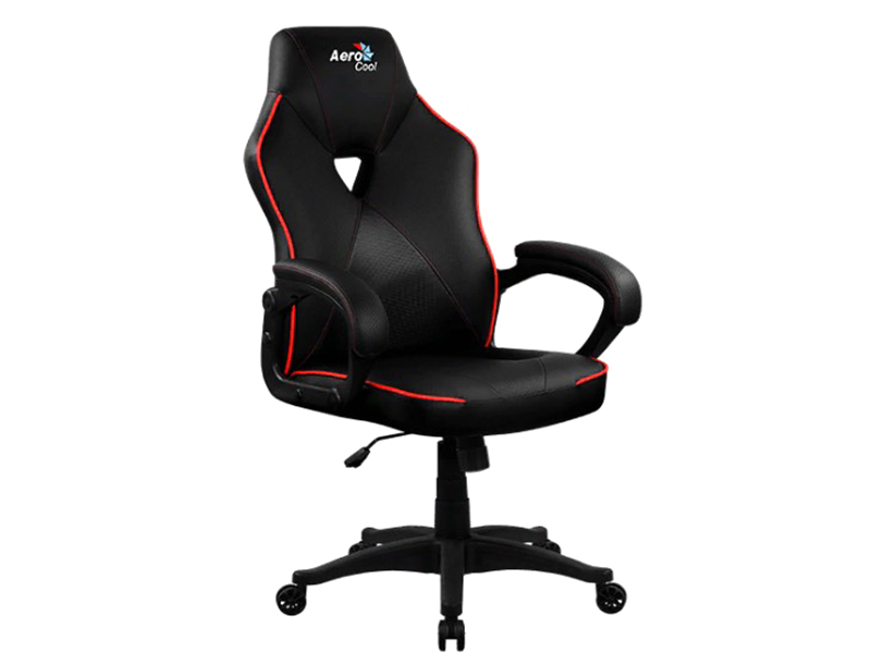 фото Компьютерное кресло aerocool ac50c air black-red