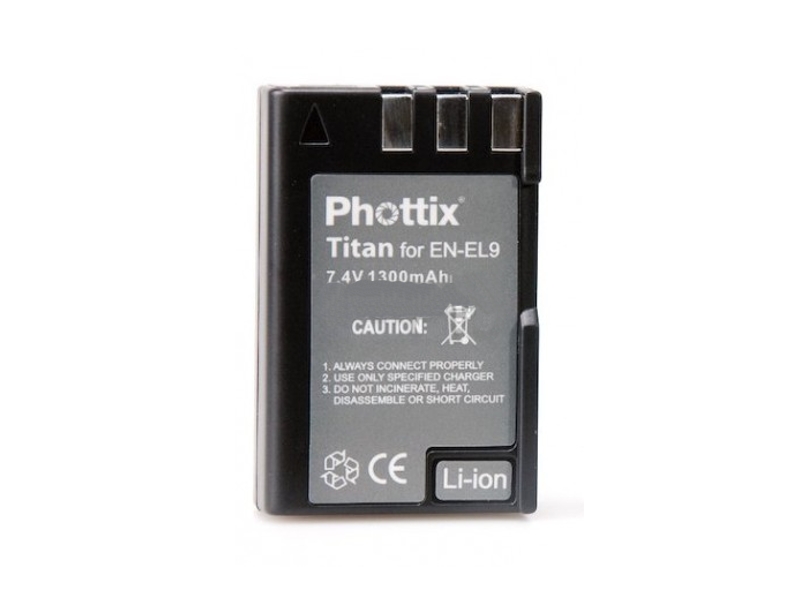 Phottix Аккумулятор Phottix EN-EL9A