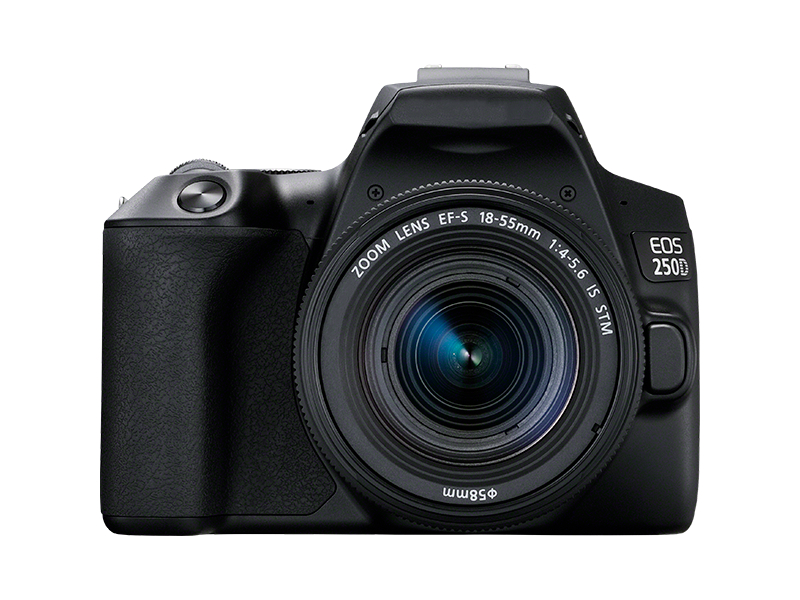 фото Фотоаппарат canon eos 250d kit 18-55mm f/4-5.6 is stm black 3454c002