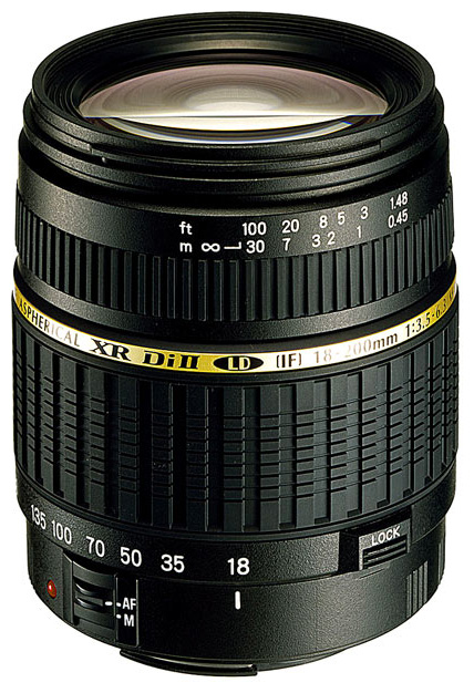 Tamron Объектив Tamron Nikon AF 18-200 mm F/3.5-6.3 XR Di II LD Aspherical (IF) Macro