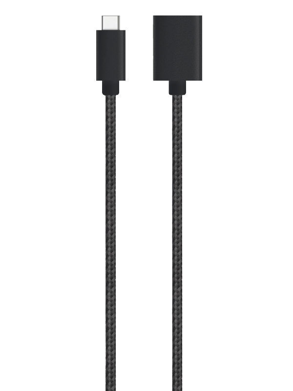 Аксессуар Smarterra OTG - Type C USB F STR-TCU100 1m Black