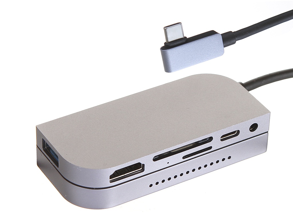 Хаб USB Baseus Bend Angle No.7 Multifunctional Type-C HUB Converter Dark Grey CAHUB-WJ0G, Bend Angle No.7 Multifunctional Type-C HUB Converter
Хаб USB Baseus Bend Angle No.7 Multifunctional Type-C HUB Converter Dark Grey CAHUB-WJ0G, Bend Angle No.7 Multifunctional Type-C HUB Converter
