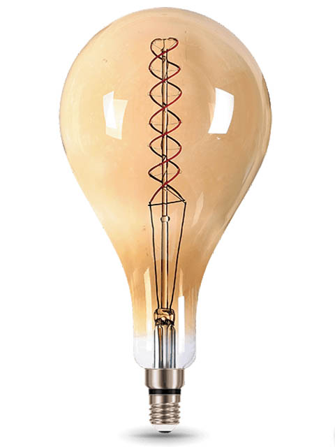 Лампочка Gauss Vintage Filament Flexible A160 E27 8W 620Lm 2400K Golden 150802008, 150802008
Лампочка Gauss Vintage Filament Flexible A160 E27 8W 620Lm 2400K Golden 150802008, 150802008