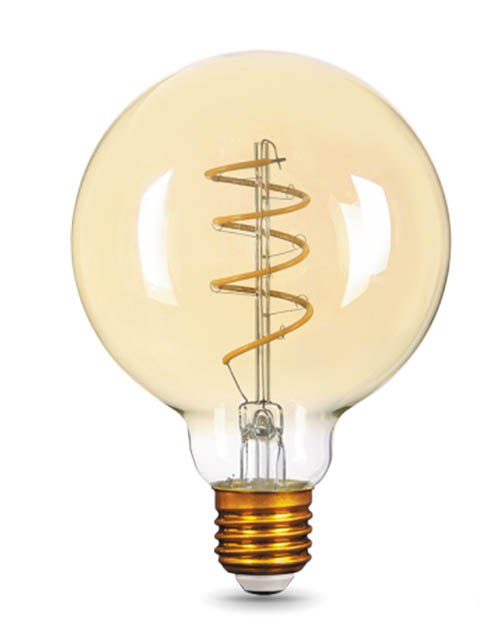 Лампочка Gauss Filament Flexible E27 G95 6W 360Lm 2400K Golden 105802007, 105802007
Лампочка Gauss Filament Flexible E27 G95 6W 360Lm 2400K Golden 105802007, 105802007