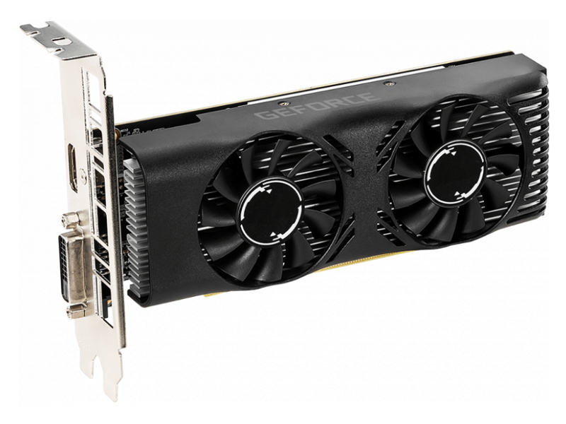 Видеокарта MSI GeForce GTX 1650 1485Mhz PCI-E 3.0 4096Mb 8000Mhz 128 bit HDMI DVI-D HDCP GTX 1650 4GT LP OC, GTX 1650 4GT LP OC
Видеокарта MSI GeForce GTX 1650 1485Mhz PCI-E 3.0 4096Mb 8000Mhz 128 bit HDMI DVI-D HDCP GTX 1650 4GT LP OC, GTX 1650 4GT LP OC