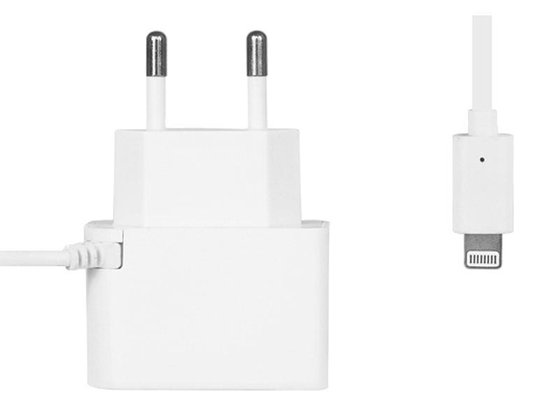 Зарядное устройство Ainy EA-H013 USB 2A White for iPhone