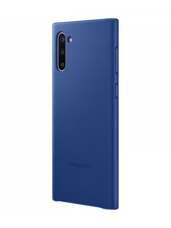 Чехол для Samsung Galaxy Note 10 Leather Cover Blue EF-VN970LLEGRU чехол для samsung galaxy note printio дэдпул