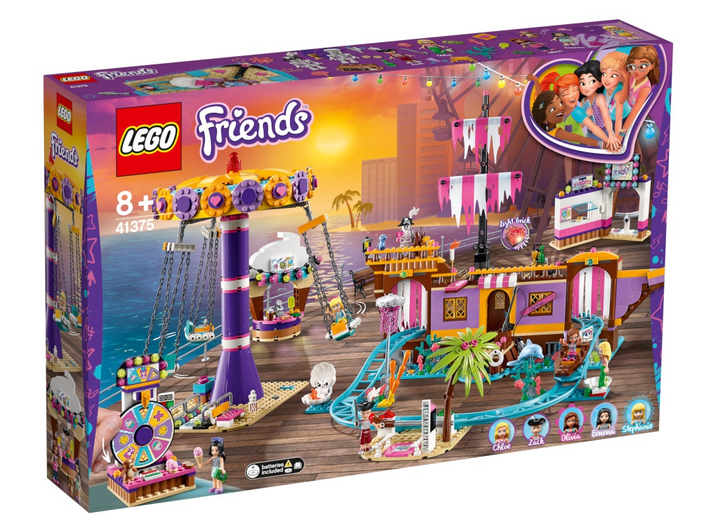 Конструктор Lego Friends Прибрежный парк развлечений 1251 дет. 41375, Прибрежный парк развлечений
Конструктор Lego Friends Прибрежный парк развлечений 1251 дет. 41375, Прибрежный парк развлечений