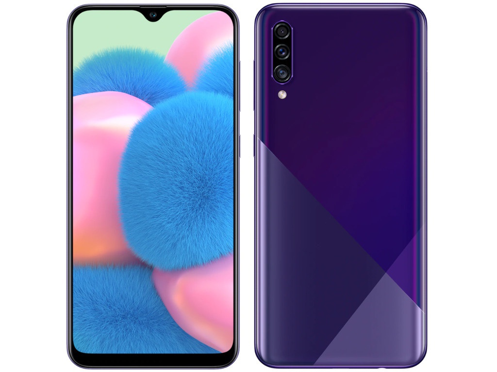 фото Сотовый телефон samsung sm-a307f galaxy a30s 3gb/32gb violet new выгодный набор + серт. 200р!!!