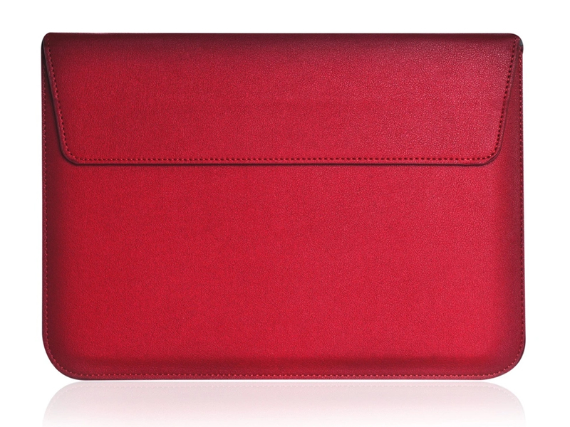 Аксессуар Чехол Gurdini для APPLE MacBook 15 Eco кожа Red 903467