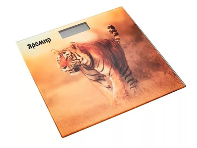 фото Весы напольные яромир яр-4201 тигр