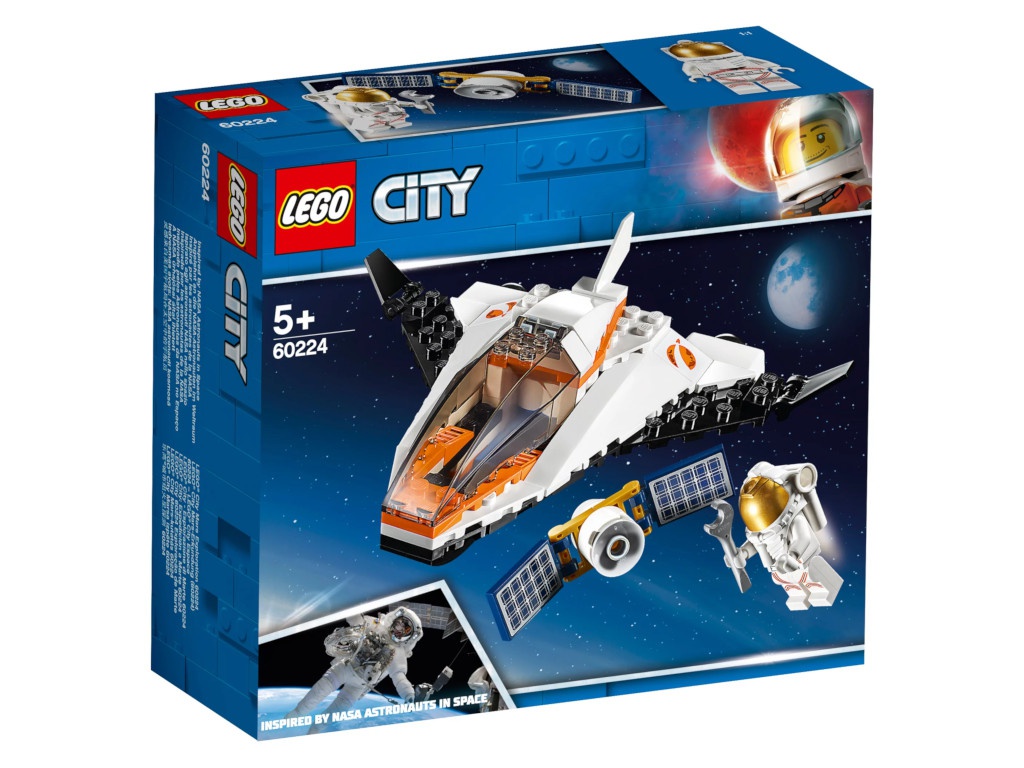 Конструктор Lego City Миссия по ремонту спутника 60224, City Миссия по ремонту спутника
Конструктор Lego City Миссия по ремонту спутника 60224, City Миссия по ремонту спутника