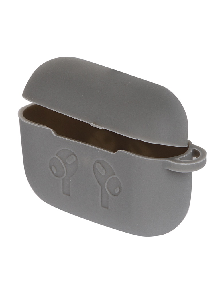 Чехол Zibelino для APPLE AirPods Pro Silicon Case Grey ZCCWC-AIR-PRO-GRY