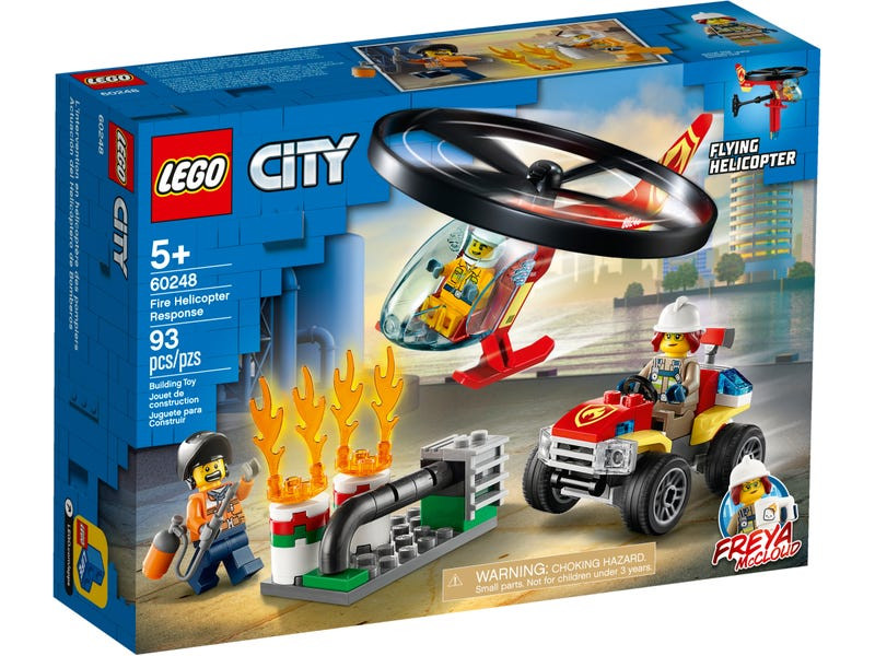 Конструктор Lego City Пожарный спасательный вертолёт 60248, Пожарный спасательный вертолёт
Конструктор Lego City Пожарный спасательный вертолёт 60248, Пожарный спасательный вертолёт
