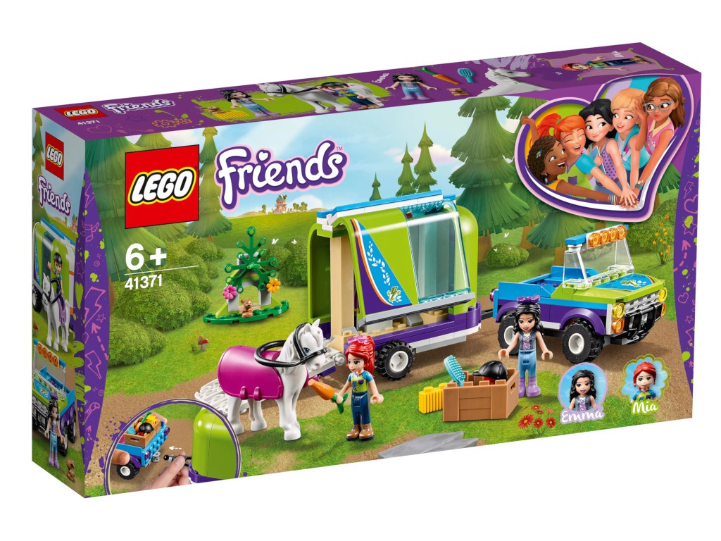 Конструктор Lego Friends Трейлер для лошадки Мии 41371