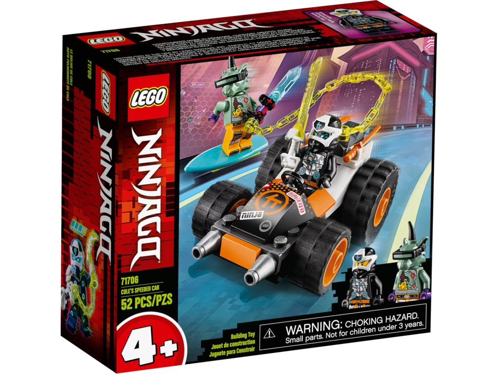 Конструктор Lego Ninjago Скоростной автомобиль Коула 71706, Скоростной автомобиль Коула
Конструктор Lego Ninjago Скоростной автомобиль Коула 71706, Скоростной автомобиль Коула