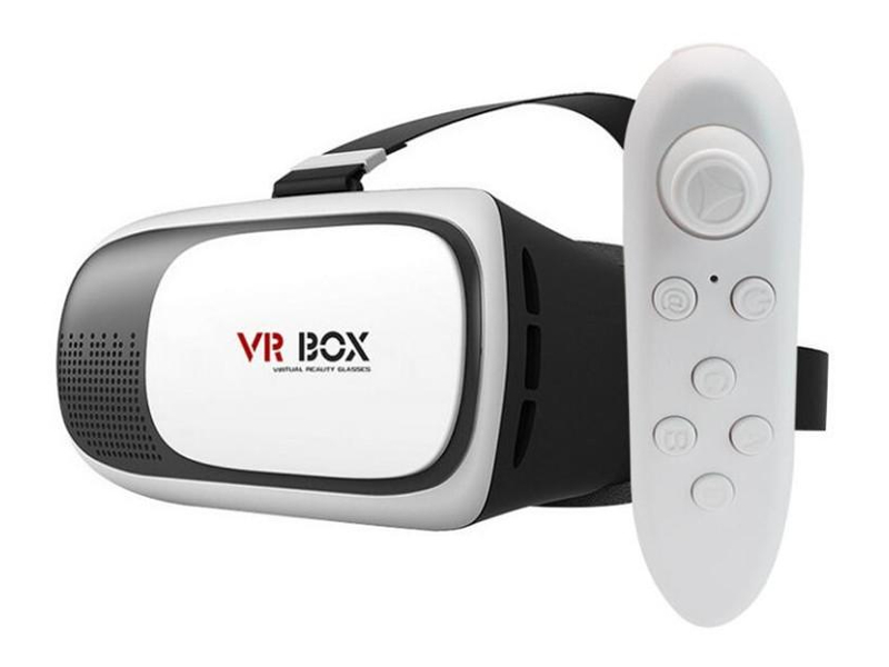 Очки виртуальной реальности VR box 3D Virtual Reality Glasses 2.0 + Bluetooth Gamepad