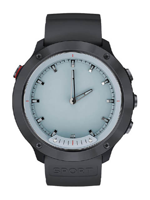 фото Умные часы geozon hybrid black-gray g-sm03blk