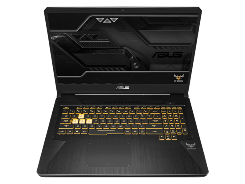 Ноутбук ASUS TUF FX705DU-H7086 90NR0281-M04000 (AMD Ryzen 7 3750H 2.3GHz/16384Mb/1000Gb + 256Gb SSD/No ODD/nVidia GeForce GTX 1660Ti 6144Mb/Wi-Fi/Cam/17.3/1920x1080/No OS)