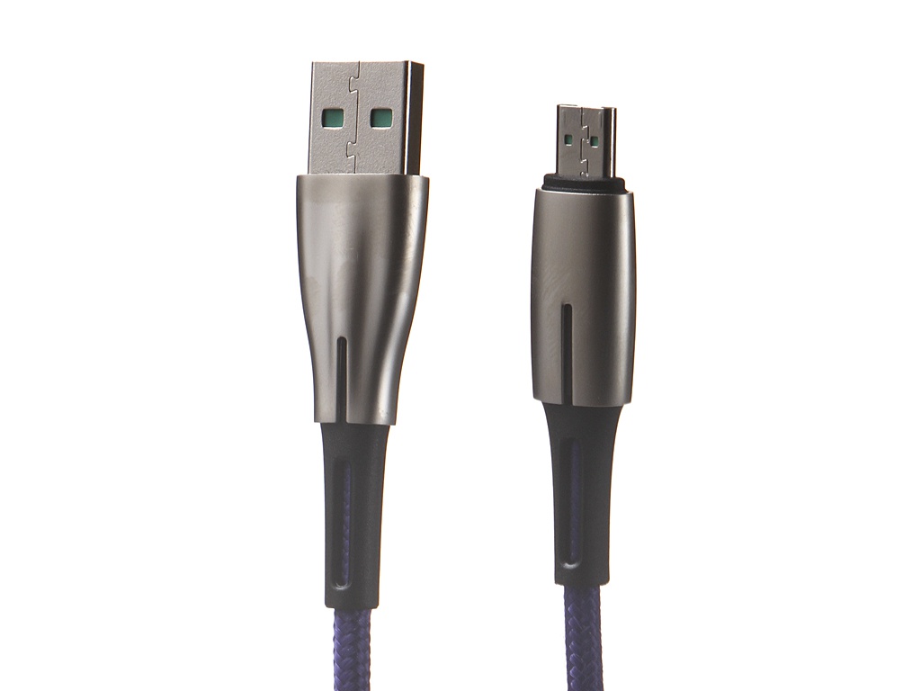 Аксессуар Baseus Waterdrop USB - MicroUSB 4A 1m Purple CAMRD-B05