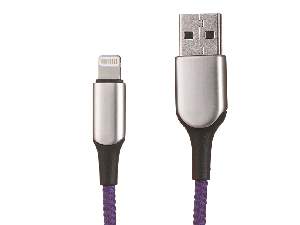 Аксессуар Baseus X-type Light USB - Lightning 2.4A 1m Purple CALXD-B05