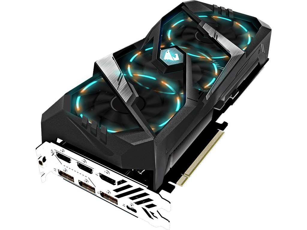 Видеокарта GigaByte GeForce RTX 2080 Ti AORUS 1695Mhz PCI-E 3.0 11264Mb 14000Mhz 352 bit UCB-C 3xHDMI 3xDP GV-N208TAORUS-11GC, GV-N208TAORUS-11GC
Видеокарта GigaByte GeForce RTX 2080 Ti AORUS 1695Mhz PCI-E 3.0 11264Mb 14000Mhz 352 bit UCB-C 3xHDMI 3xDP GV-N208TAORUS-11GC, GV-N208TAORUS-11GC