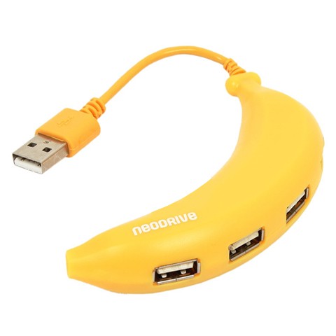 Neodrive Хаб USB NEODRIVE NDH-622B Salad Банан USB 4-ports