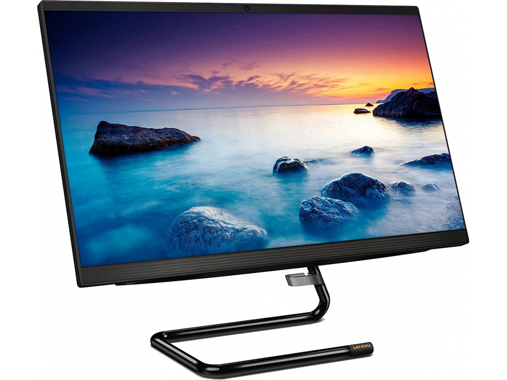Моноблок Lenovo A340-24ICB F0E6001DRK (Intel Core i3-8100T 3.1GHz/4096Mb/1000Gb/DVD-RW/Intel HD Graphics/Wi-Fi/Bluetooth/23.8/1920x1080/DOS)