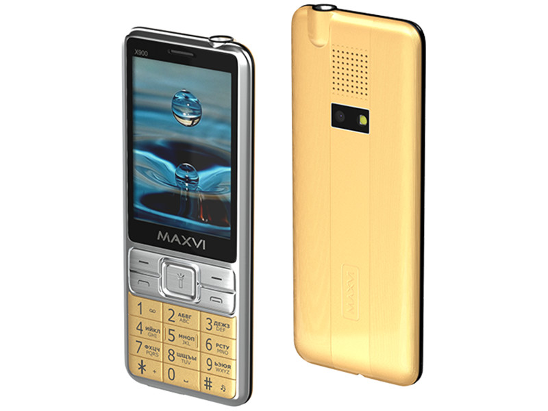 Сотовый телефон MAXVI X900 Gold