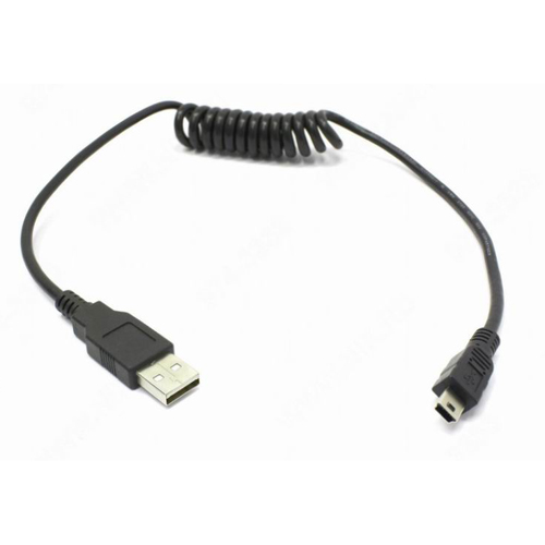 Espada Аксессуар Espada mini USB M to USB AM 1m спиральный EmUSBM/USBAM1m