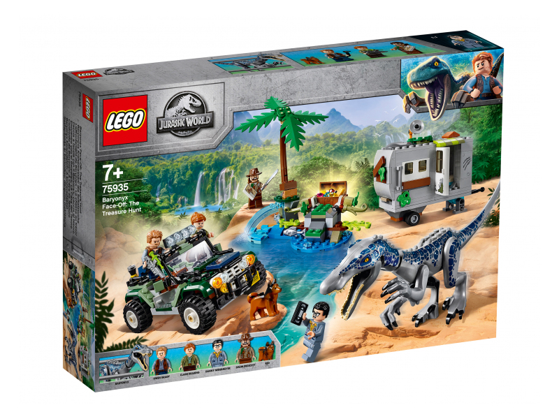 Конструктор Lego Jurassic World Поединок с бариониксом Охота за сокровищами 434 дет. 75935, 75935
Конструктор Lego Jurassic World Поединок с бариониксом Охота за сокровищами 434 дет. 75935, 75935