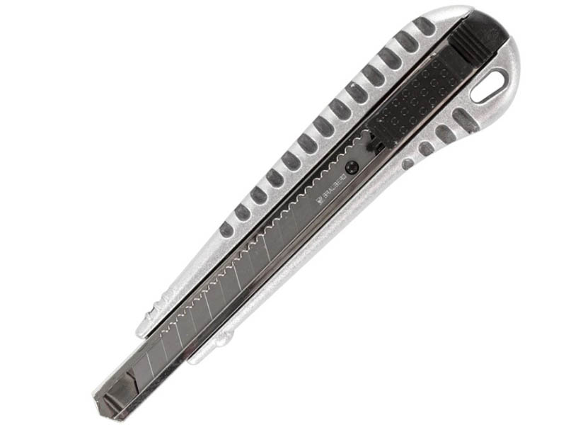 Нож универсальный Brauberg Metallic 9mm 236971